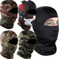 thumbnail image 2 of Tactical Balaclava Camo Face Mask UV Protection Ski Sun Hood Cover for Men Women, 2 of 25