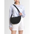 thumbnail image 3 of AoDai Leisure crossbody bag - A lightweight, pleated fabric shoulder bag for daily use. Large capacity underarm bag for regular outings., 3 of 8