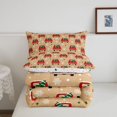 thumbnail image 5 of Manfei Western Xmas Festive Full Size Comforter Sets,Traditional Christmas Animal Cow Bedding Comforter Set,Xmas Reversible,3-Piece,1 Comforter and 2 Pillowcases, 5 of 7