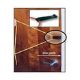 thumbnail image 2 of CanDo door (nub) anchor with webbing loop for band/tubing, 10 each, 2 of 2