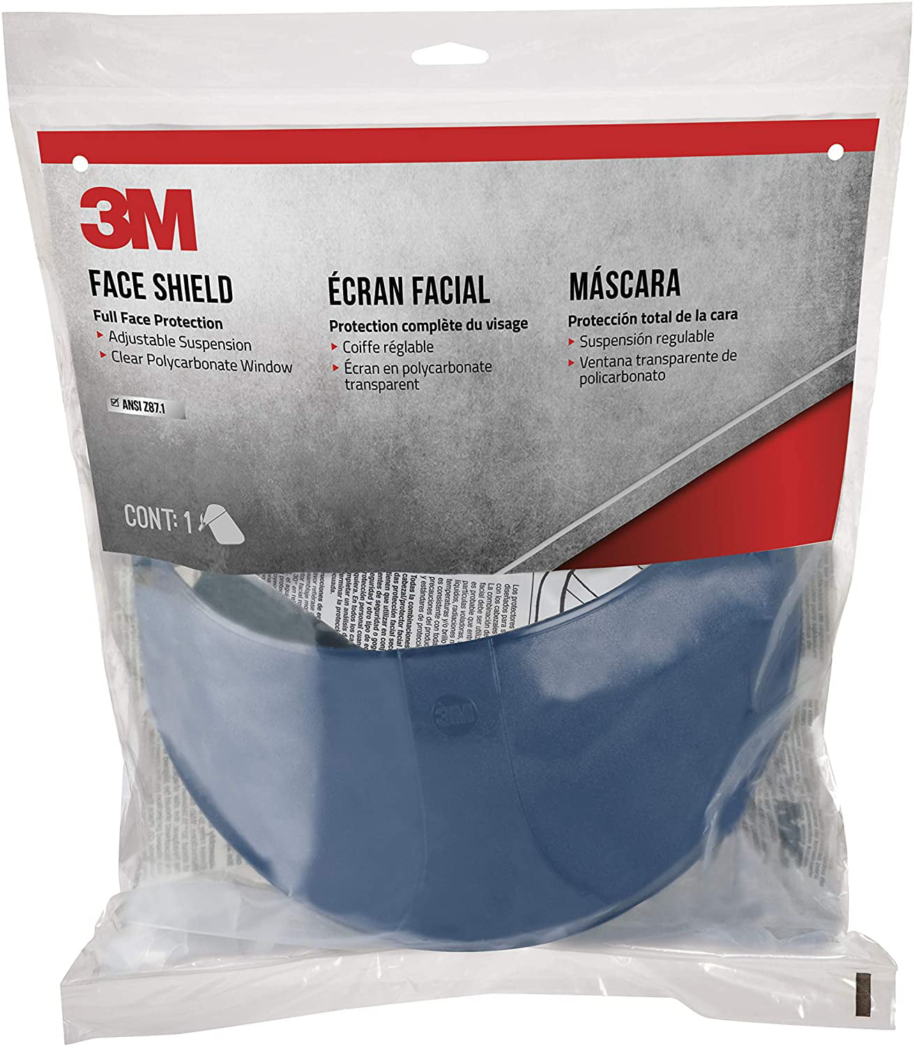 3M 90028-80025 Face Shield 1 Pack 