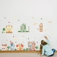 thumbnail image 3 of Garden House Wall Stickers Watercolor House Wall Decals Tree Grass Vinyl Art Stickers Birds Clouds Wall Decals House Decor for Bedroom Nursery Living Room Playroom, 3 of 9
