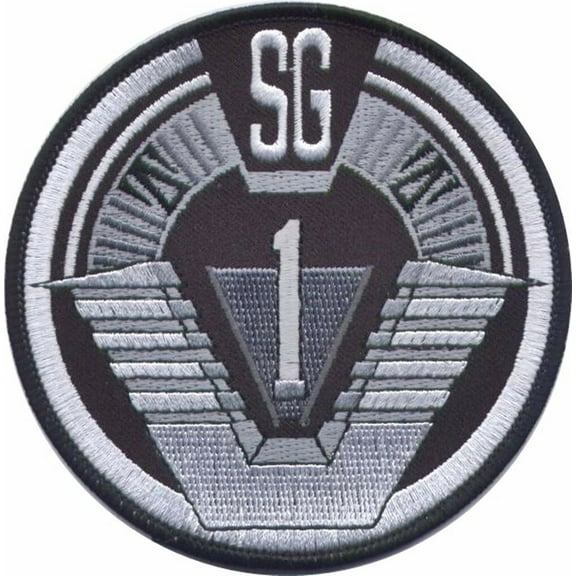 STARGATE SG1 Logo 3 7/8" Diameter Embroidered Uniform Shoulder PATCH