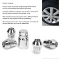 thumbnail image 3 of 4PCS Car Wheel Nut Locks M12x1.5MM 32MM Height Steel Universal Automobile Components, 3 of 5