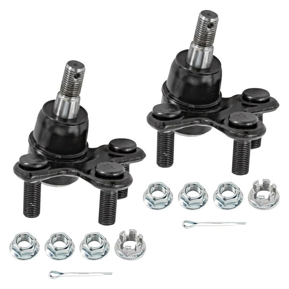 Detroit Axle - Front Left Right Lower Ball Joints Assembly Replacement for Acura Integra Honda Civic Accord - 2pc Set