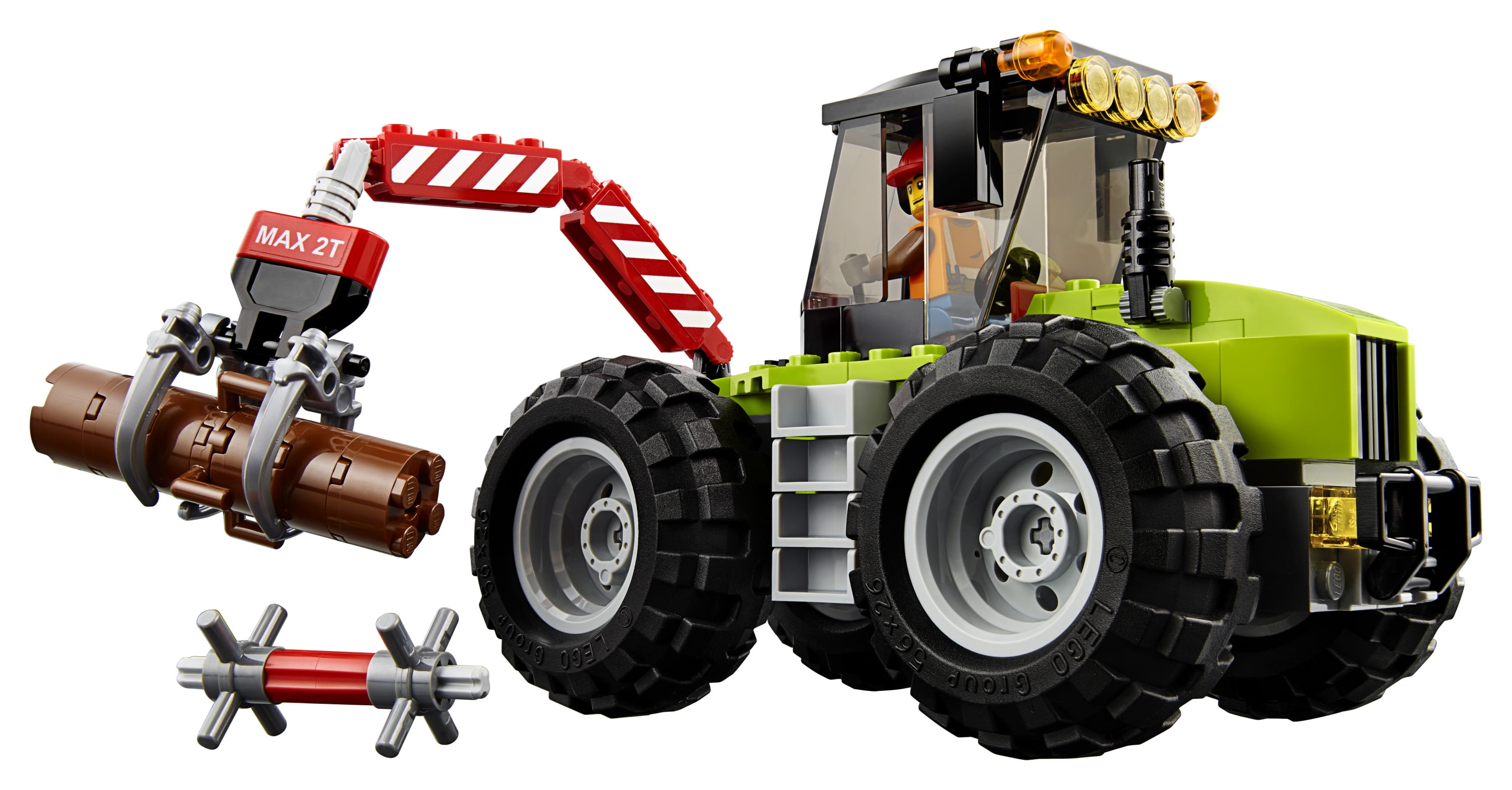lego city forest tractor 60181