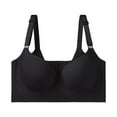 thumbnail image 6 of Everyday Bras for Women Sports Bra Packs Strapless Bra for plus Size Women Woman Bras 36 C Running Girl Bra Womens Bras Push up Underwire Underwire Padded Bras for Women Sports Bra for Black 80A, 6 of 7