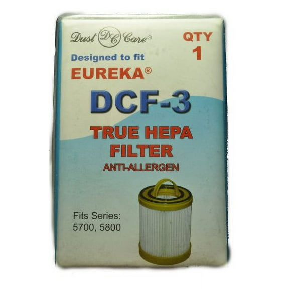 Eureka Hepa Spool Filter Fits: Lite Speed Upright 5700, 5740 5800 Series Model DCF-3