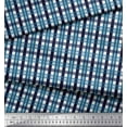 thumbnail image 3 of Soimoi polyester Crepe Fabric Gingham Check Fabric Prints By Yard 42 Inch Wide, 3 of 3