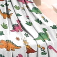 thumbnail image 3 of Dinosaur and Volcano Pattern Blanket,Comfortable Soft Flannel Throw Blanket,All Season,Warm Lightweight Blankets for Sofa Bed Couch Living Room Chair,30"x40", 3 of 4