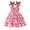 Red, variant on REDARER Toddler Girls Cherry Print Smocked Dress with Bow Straps & Ric Rac Trim Summer Party Outfit,1-2 Years
