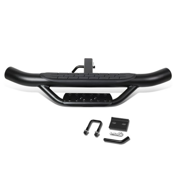 DNA Motoring For 2" Receiver Rear Bumper Trailer Towing Hitch Drop Step Bar Guard 36" Wide X 4"OD