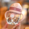 thumbnail image 4 of Baby Straw Cup 250ml Leakage Proof Safe Odorless Plastic Fadeless Scale Toddler Straw Cup For Home Travel ANGGREK Otros, 4 of 7