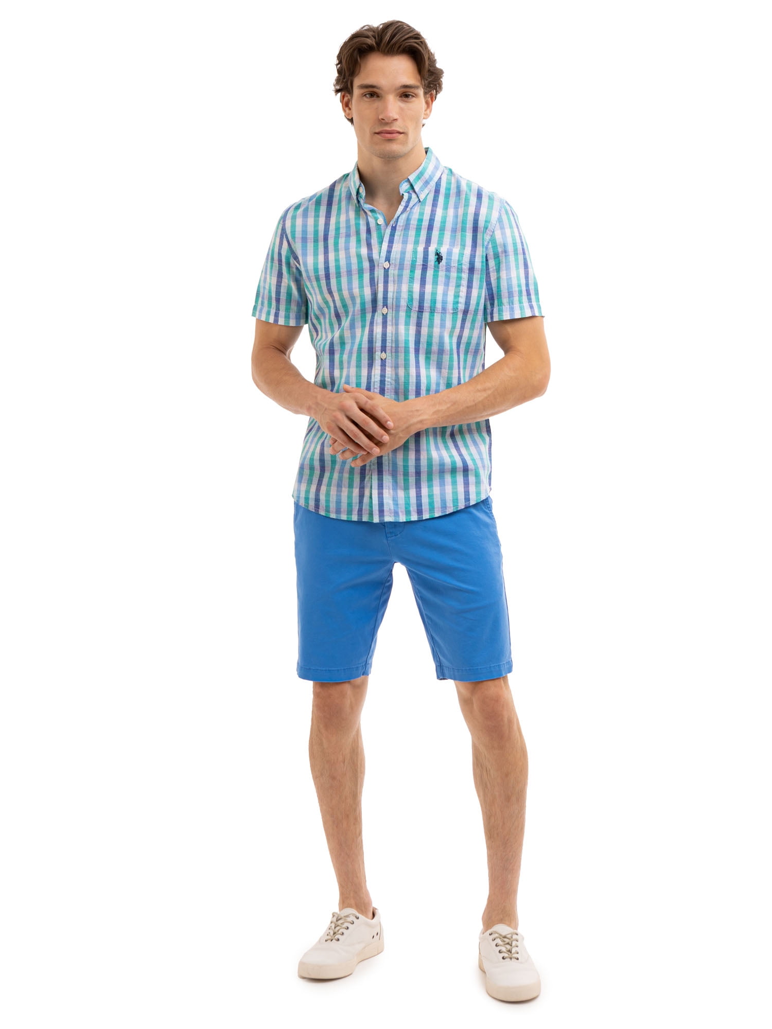 U.S. Polo Assn. Men's Hartford Flat Front Shorts