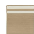 thumbnail image 2 of Colonial Mills 7' x 9' Beige And White Striped Rectangular Area Throw Rug, 2 of 2