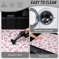 thumbnail image 5 of FOR U DESIGNS Pink Bow Heart Star Print Car Trunk Mat Heavy Duty Non-Slip Cargo Liner All Weather Dustproof Durable Rear Trunk Protection for Most Car Models, 5 of 7