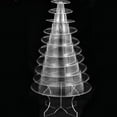 thumbnail image 4 of 10 Tiers Macaron Tower Macaroon Display Stand Baby Shower Birthday Party Cake Decorating Supplies Wedding Decoration Transparent, 4 of 4