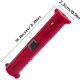 thumbnail image 2 of Pelador de cable coaxial universal para cualquier cable de antena satelital Cable de antena Herramienta de cable de antena Rojo 1 pieza JAMW Sencillez, 2 of 5
