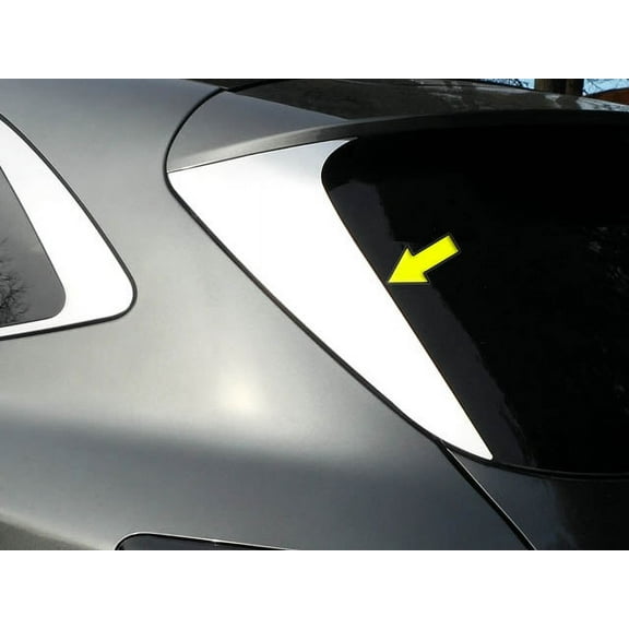 Stainless Steel Rear Window Set 2Pc Fits 2020-2020 Ford Escape RW60360 QAA