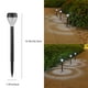 thumbnail image 3 of 10-pack de iluminación LED solar para exteriores con luz blanca, luces solares para jardín impermeables, 3 of 8