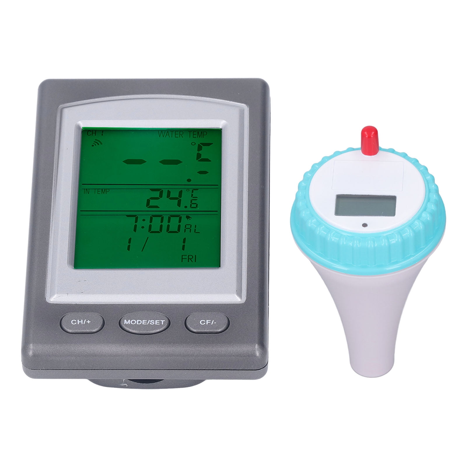 Pool Thermometer, Lasting Remote Digital Pool Thermometer 10 To +50