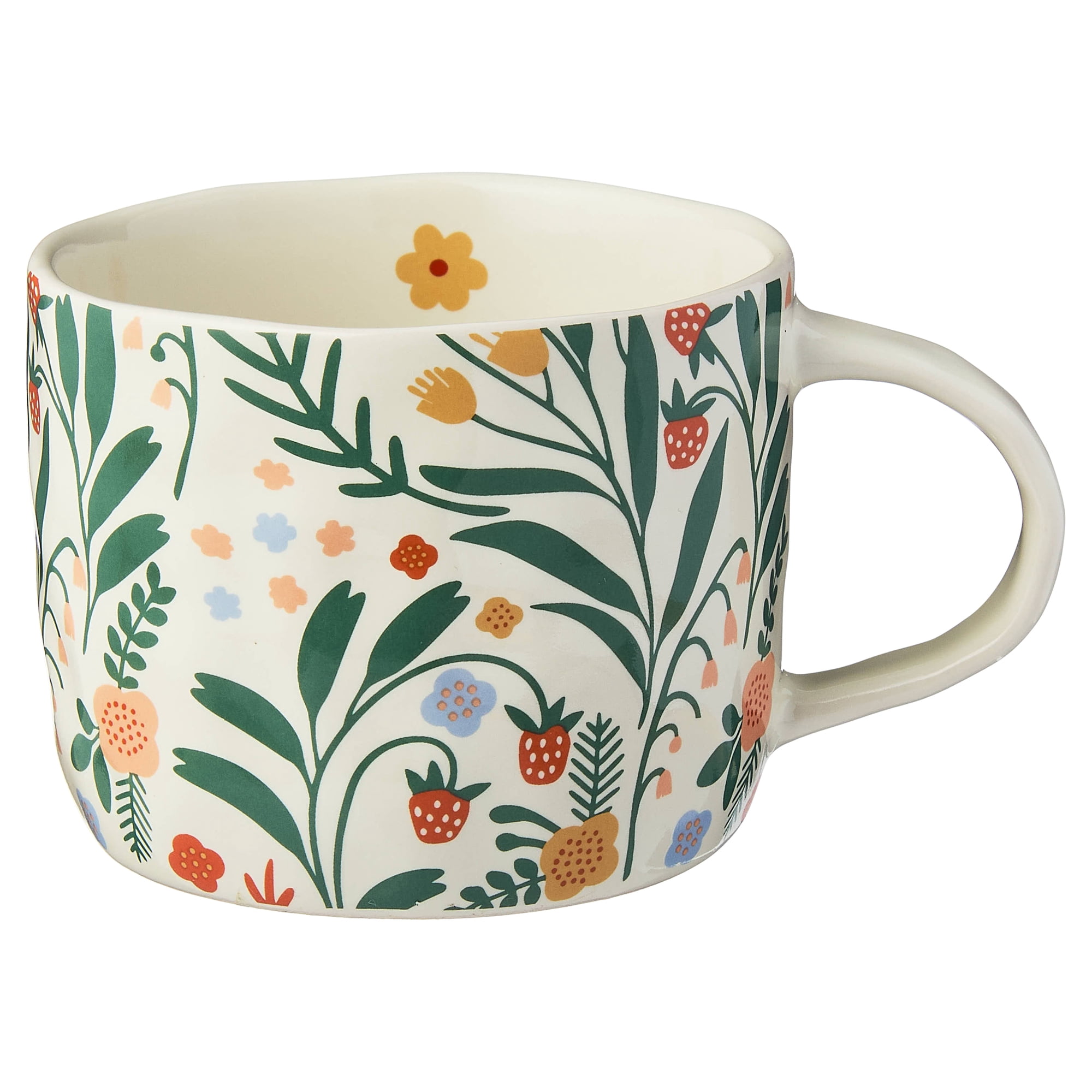 Mainstays Stoneware 14 oz Strawberry Mug