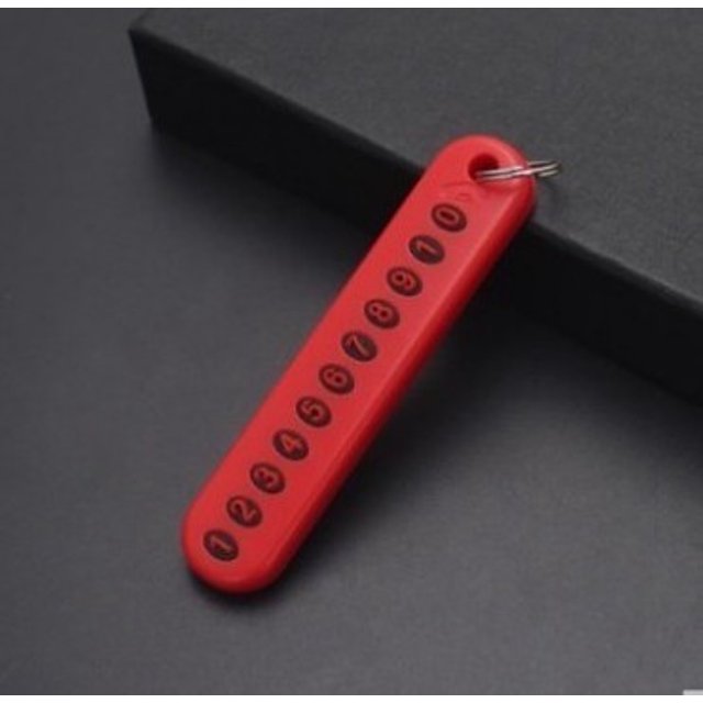 Llavero con número de teléfono móvil, cuerda tejida, llavero antipérdida para coche, colgante DIY para hombre y mujer, 8 unidades