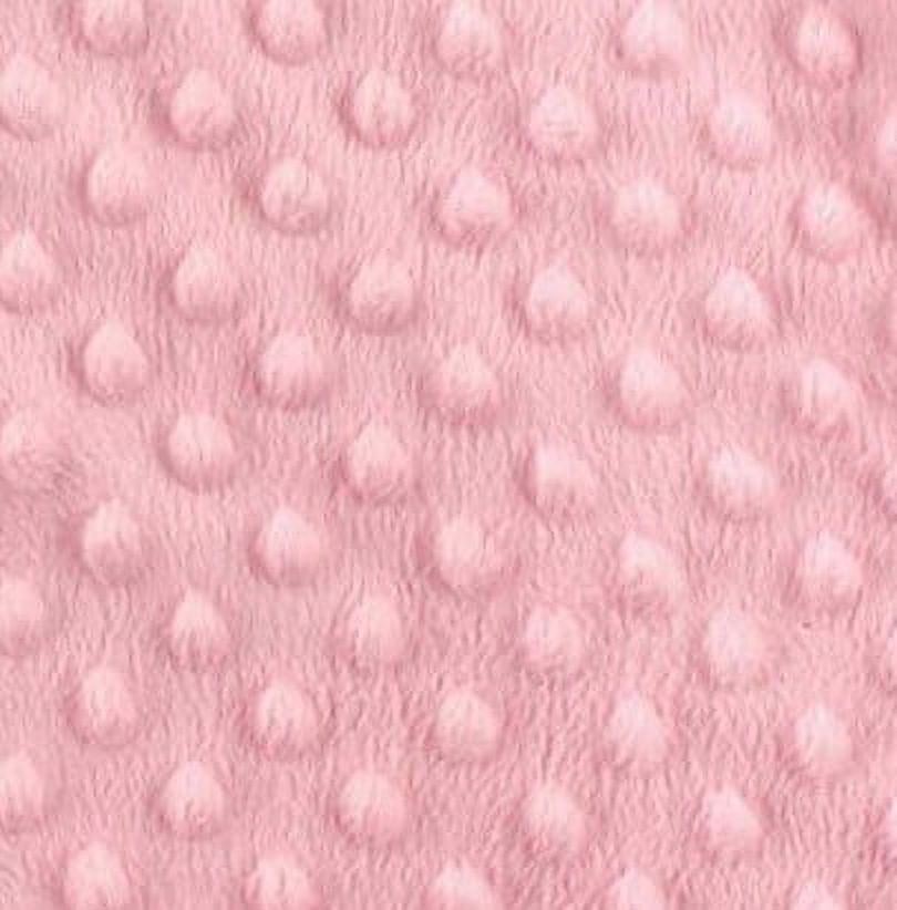 Hudson Baby Infant Girl Plush Sleeping Bag, Sack, Blanket, Light Pink Dot Mink, 0-6 Months