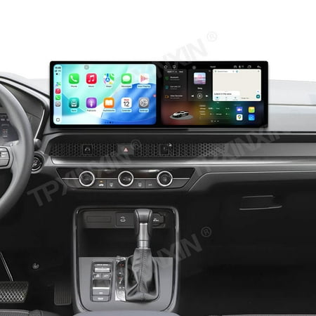 TPXINXIN Dual 10.1 inch Screen Car Radio for Honda CR-V 2012-2016 Android 15 Multimedia Player GPS Navigation Auto DSP Stereo Host