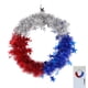thumbnail image 1 of Coronas patrióticas para puertas, corona de oropel del Día de la Independencia, corona decorativa roja, blanca y azul para puerta de entrada para interiores y exteriores, roja, blanca y azul, 1 of 5