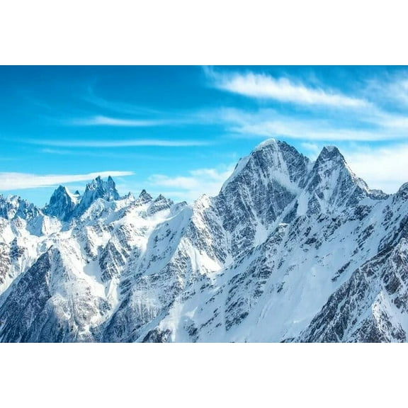Winter Snow Mountain Room Decor Natural Landscape Photography Backdrop Photographic Photo Background For Photo Studio