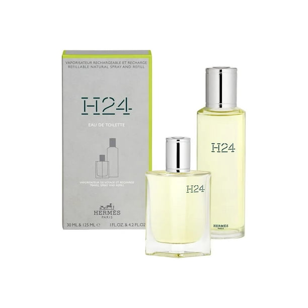 Set de regalo Perfume HÉRMES H24 para hombre Eau De Toilette 125 ml x 2