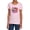 Pink, variant on Powerpuff Girls Team Awesome Women's T Shirt, Athletic Heather, Small