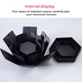 thumbnail image 1 of Black Explosion Box Creative Explosion Gift Box DIY Photo Album Scrapbook Surprise Box Exquisite Polygon Gift Box for Valentine Day Anniversary Gift, 1 of 9