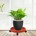 thumbnail image 5 of Move The Palette Support de Plante en Pot Caddy Durable Décoration Maison Plateau Roulant pour Plantes Intérieur et Extérieur avec Roues, 5 of 5
