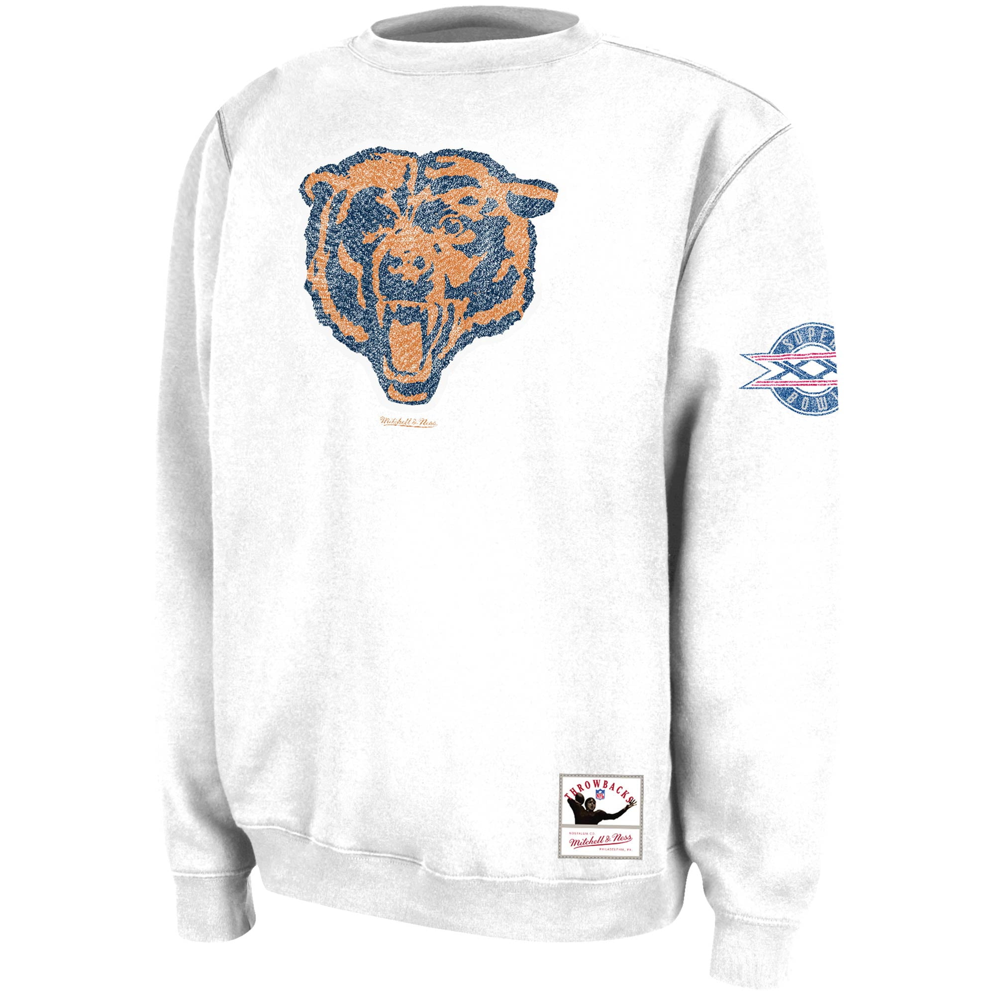 Men's Mitchell \u0026 Ness White Chicago 