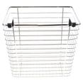 thumbnail image 6 of TechWonder Cabinet Wastebasket/Storage Basket - Chrome, 6 of 9