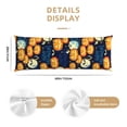 thumbnail image 2 of Halloween Body Pillow Cover, happy halloween pumpkins Halloween Decorations Body Pillow Cases with Zipper Soft Smooth Skin Friendly Long Pillow Case 20x60 inches, 1Pc, 2 of 7