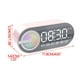 thumbnail image 2 of Altavoz pequeño con Bluetooth, reloj despertador, sonido de voz inteligente, subwoofer para exteriores, minitarjeta de enchufe., 2 of 5