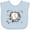 AE-Light Blue, variant on Inktastic Baseball Breakthrough Boys or Girls Baby Bib