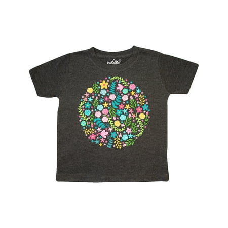 

Inktastic Circle of Flowers Gift Toddler Boy or Toddler Girl T-Shirt