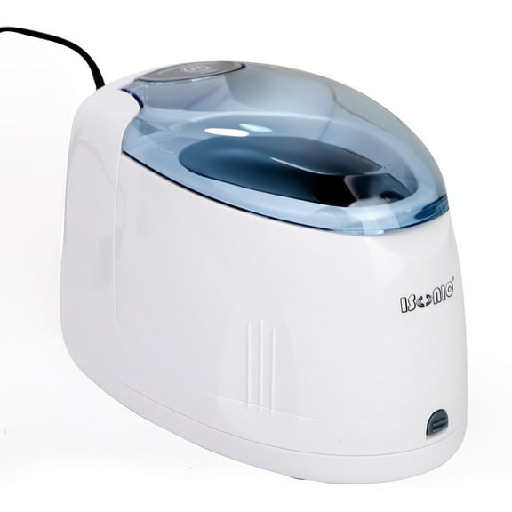 iSonic F3900 Ultrasonic Cleaner – 42 kHz Denture & Retainer Cleaning, Stainless Steel Tank, 5-Min Timer, White (0.2L)