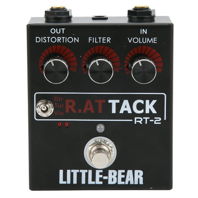Effet de Distorsion de Guitare Électrique 3 Niveaux pour RAT Tone Accessoires Effet Unique LM308N