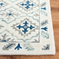 thumbnail image 3 of SAFAVIEH Aspen Rowena Geometric Area Rug, Ivory/Blue, 5' x 5' Square, 3 of 8