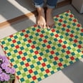 thumbnail image 4 of Multi Color Checkerboard Checkered Pattern Door Rugs,Washable Non Slip Door Mats Indoor,Decorative Door Mats,Entry Mat Indoor for Entrance,Bedroom,Kitchen,Bathroom,20"x32", 4 of 6