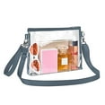 thumbnail image 3 of Stadium Approved Clear Crossbody Bag Transparent Tote Purse for Women Men Sports Events Concerts Festivals and Outdoor Activities, 3 of 4