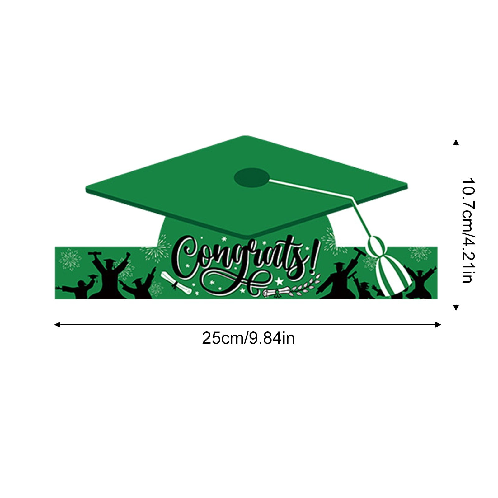 36Pcs Handmade Paper Graduation Cap, 2026 Graduation Decorations, Graduation Party Decorations, Graduation Decorations, Graduation Party Photo Booth Props Kit