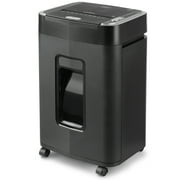 Aurora Professional Grade 150-Sheet Auto Feed Micro-Cut Paper and Credit Card Shredder with 6.3 Gallon Pullout Basket / 60 Minutes/Security Level P-4, Black