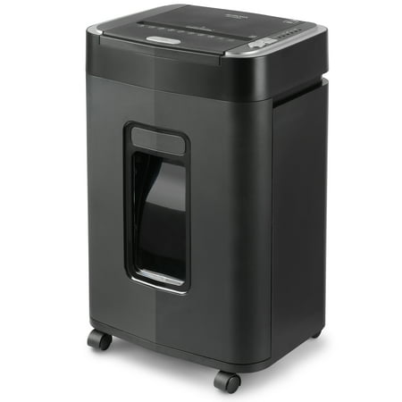 Aurora Professional Grade 150-Sheet Auto Feed Micro-Cut Paper and Credit Card Shredder with 6.3 Gallon Pullout Basket / 60 Minutes/Security Level P-4, Black