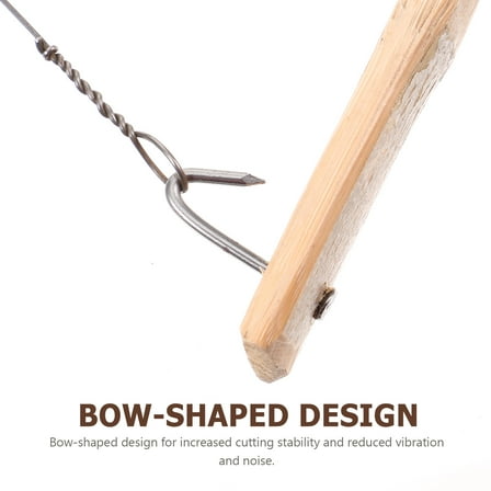 RENACLIPY Steel Wire Hand Saw Tool Set with Khaki Handle for Curve Cutting and Outdoor Use